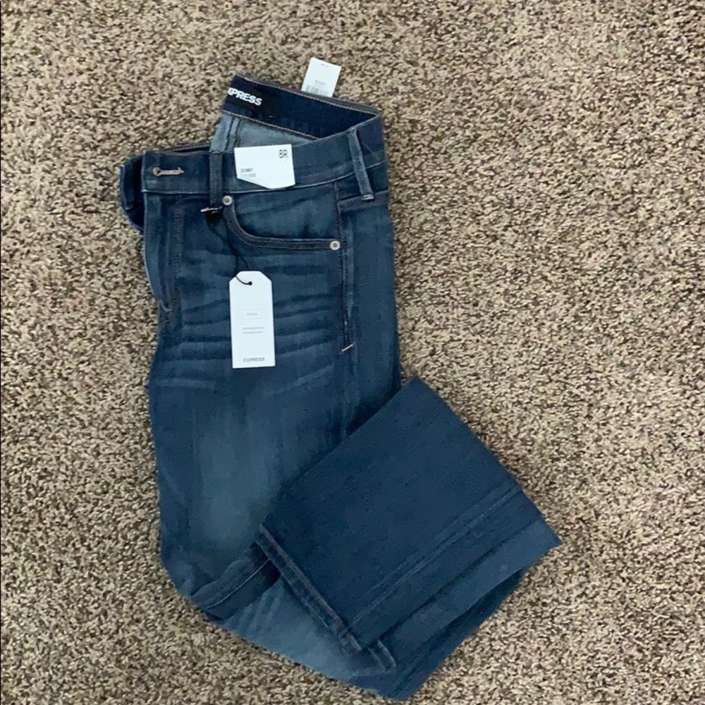 NWT express mid rise stretch jeans